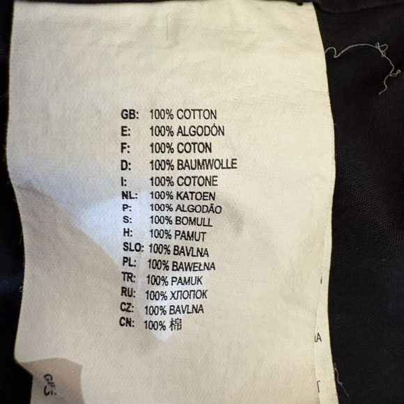 Vans Black Cotton Chore Utility Shirt Jacket Medium - Picture 9 of 11